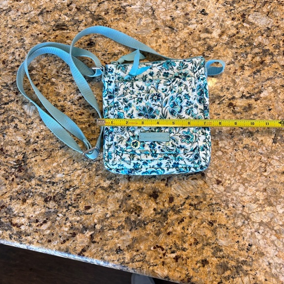 Vera Bradley Blue Floral Crossbody Bag - Picture 11 of 11